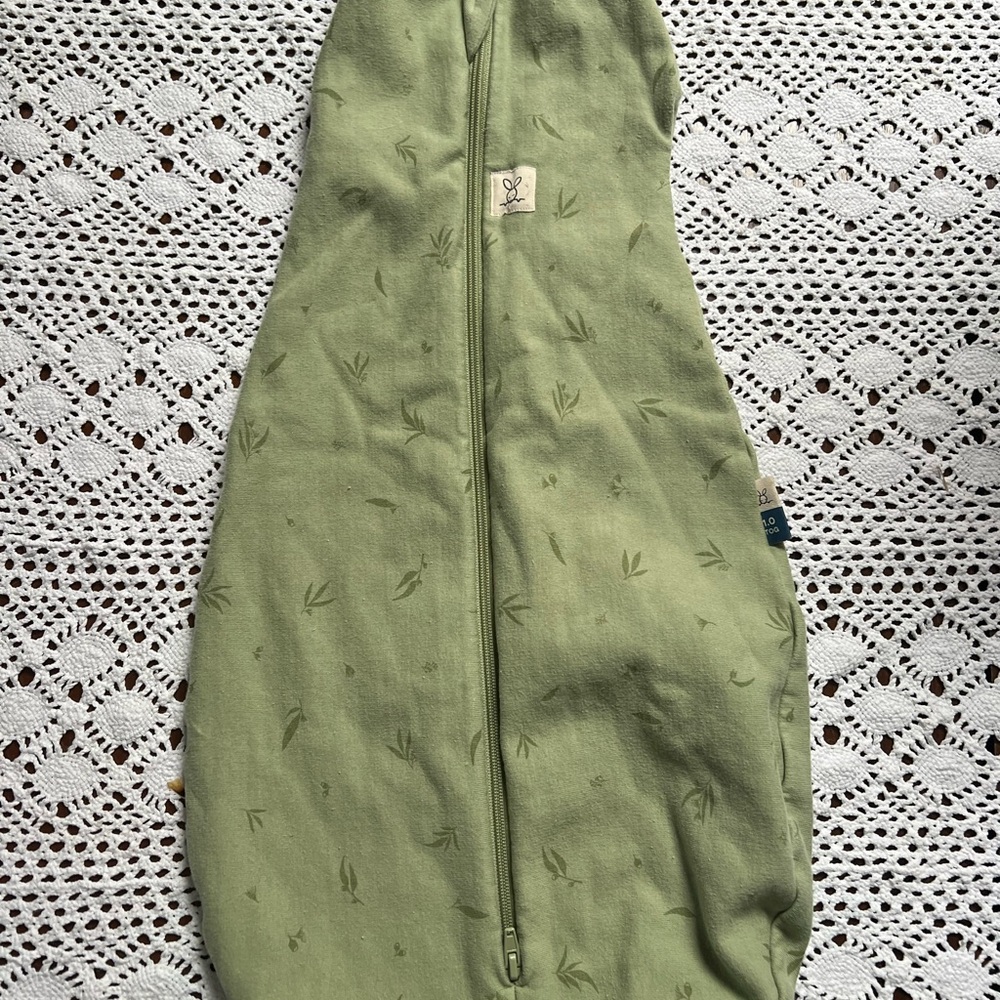 Green Ergo Baby 1 TOG sleep sack